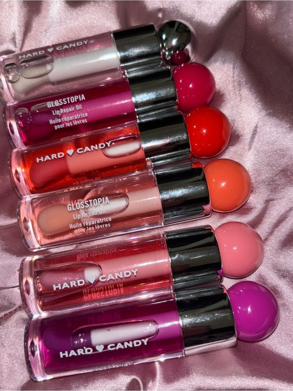 💝NEW Hard Candy Glosstopia Lip Repair Oil set💝